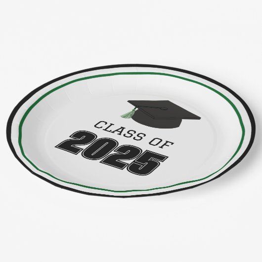 Assiettes En Carton Catégorie 2025 Vert (Angle)