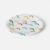 Assiettes En Carton Caterpillar (Angle)