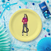 Assiettes En Carton catgirl (Fête)