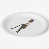 Assiettes En Carton catgirl (Angle)
