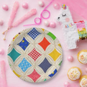 Assiettes En Carton Cathédrale de fenêtre (Fête)