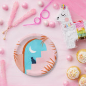 Assiettes En Carton Catrospection (Fête)