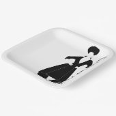 Assiettes En Carton Catwalk (Angulaire)