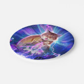 Assiettes En Carton Catzilla (Angle)