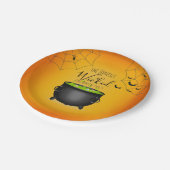 Assiettes En Carton Cauldron de la sorcière (Angle)