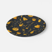 Assiettes En Carton Cauldrons Et Potions Halloween (Angle)