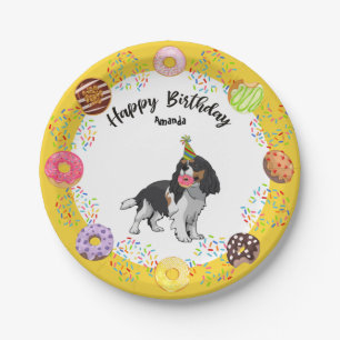 Assiettes En Carton Cavalier King Charles Birthday Party Plaque papier