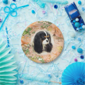 Assiettes En Carton Cavalier King Charles Spaniel - Tri, Plaque (Fête)