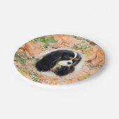 Assiettes En Carton Cavalier King Charles Spaniel - Tri, Plaque (Angle)