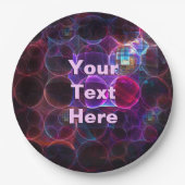 Assiettes En Carton Cavitation numérique (Devant)