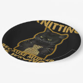 Assiettes En Carton Ce n'est pas l'accumulation si c'est le Knit de Tr (Angle)