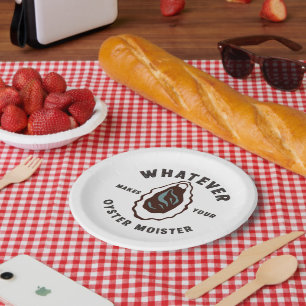 Assiettes En Carton Ce qui rend votre mère d'huîtres amusant MerFood
