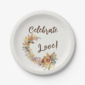 Assiettes En Carton Celebrate (Devant)