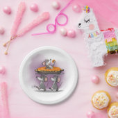 Assiettes En Carton Célébration de tarte de citrouille (Fête)