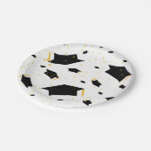 Assiettes En Carton Célébration d'obtention du diplôme - plaque à (Angle)