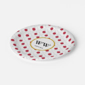 Assiettes En Carton Célébration du drapeau HINOMARU du JAPON Anniversa (Angle)