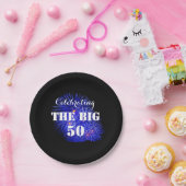 Assiettes En Carton Célébration du GRAND 50 - (Fête)