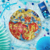 Assiettes En Carton Célébrations chinoises (Fête)