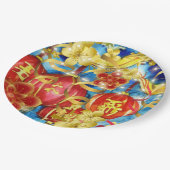 Assiettes En Carton Célébrations chinoises (Angle)