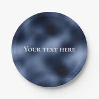 célébrations de la texture métallique bleue servie