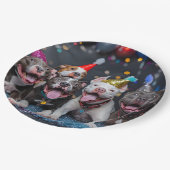 Assiettes En Carton Célébrez le Nouvel An et les Vacances avec des Chi (Angle)