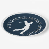 Assiettes En Carton Célébrez un anniversaire marquant avec un thème de (Angle)