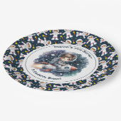 Assiettes En Carton Céleste événement Espace thématique fête d'anniver (Angle)