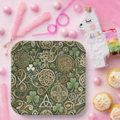 Assiettes En Carton Celtic Bloom (Fête)