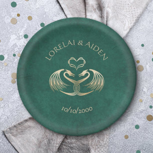 Assiettes En Carton Celtic Viking Dragon Mariage