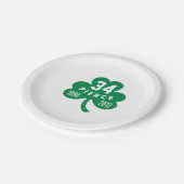 Assiettes En Carton Celtics - Pierce 34 Retraité Numéro Clover (Vert) (Angle)