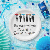 Assiettes En Carton Celui avec le Baby shower (Fête)