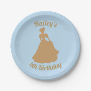 Assiettes En Carton Cendrillon Party Plaques personnalisées