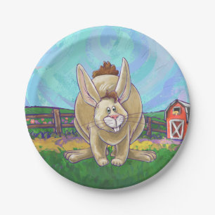 Assiettes En Carton Centre de la fête du lapin