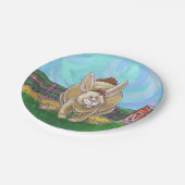 Assiettes En Carton Centre de la fête du lapin (Angle)