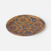 Assiettes En Carton Cercles médiévaux (Angle)