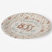 Assiettes En Carton Cerf et ours (Angle)