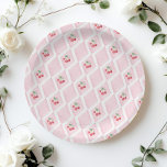 Assiettes En Carton Cerise sur le dessus Baby shower Vintage cerise ro<br><div class="desc">Cerise sur le dessus Pink Vintage Cerise Plaques de Baby shower Papier Les articles correspondants sont disponibles.</div>