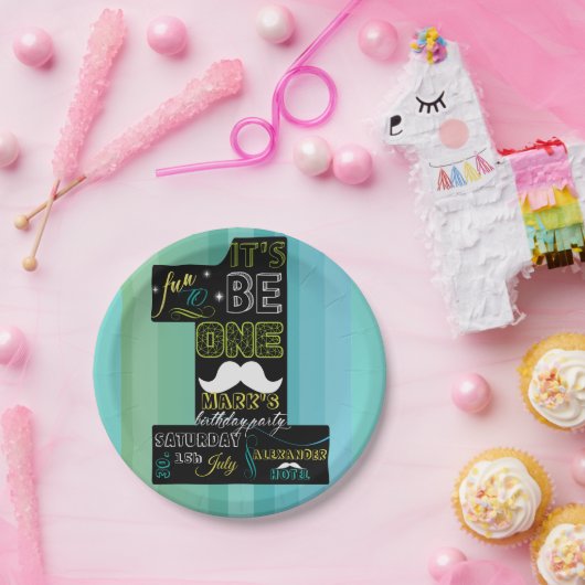 Assiettes En Carton C'EST AMUSANT D'ÊTRE UNE Plaque Papier D'Anniversa (Fête)