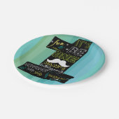 Assiettes En Carton C'EST AMUSANT D'ÊTRE UNE Plaque Papier D'Anniversa (Angle)