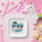 Assiettes En Carton C'est Bunco Time ! (Fête)