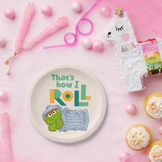 Assiettes En Carton C'est comme ça que je roule (Fête)
