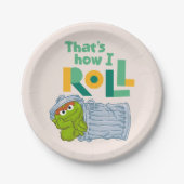 Assiettes En Carton C'est comme ça que je roule (Devant)