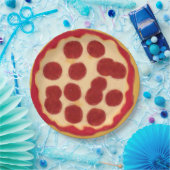 Assiettes En Carton C'est de la pizza. Pizza (Fête)