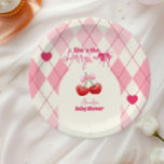 Assiettes En Carton C'est la cerise sur le Baby shower supérieur<br><div class="desc">Servez vos gâteries avec une touche de douceur en utilisant nos Plaques en papier Son's the Cherry on Top Baby shower ! Avec un design de cerisier fantaisiste aux accents d'aquarelle douce, ces assiettes sont l'ajout parfait à votre table de baby shower. Conçues pour compléter votre célébration sur le thème...</div>