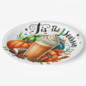 Assiettes En Carton C'est la saison (Angle)