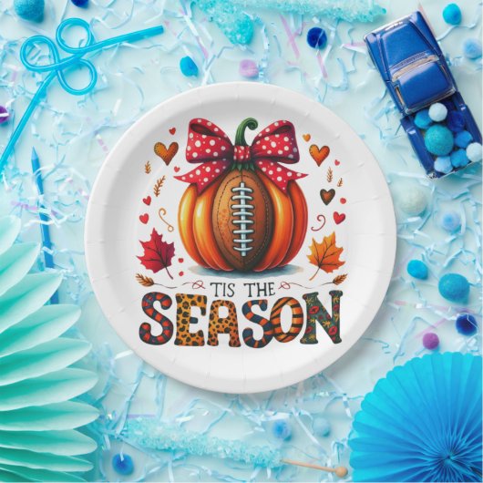 Assiettes En Carton C'est la saison (Fête)