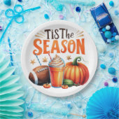 Assiettes En Carton C'est la saison (Fête)