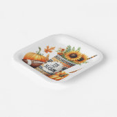 Assiettes En Carton C'est la saison Plaques de papier (Angulaire)
