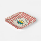 Assiettes En Carton C'est l'amour Cuisine Italienne DOUCHE DE MARIÉE S (Angulaire)