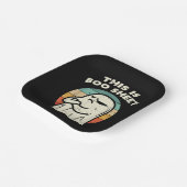 Assiettes En Carton C'Est Le Fantôme De Feuille De Boite (Angulaire)